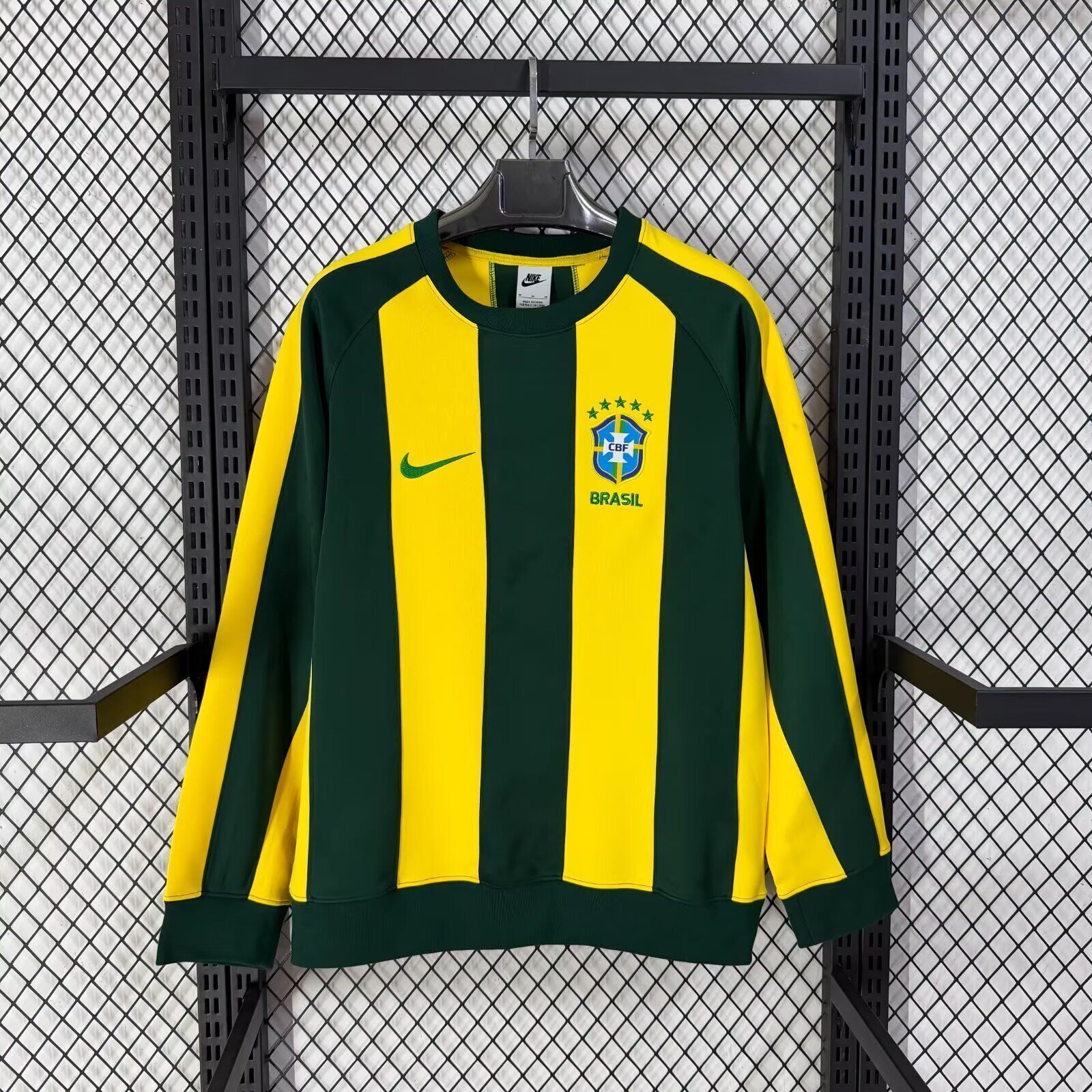 AAA Quality Brazil 25/26 Sweater - Green/Yellow
